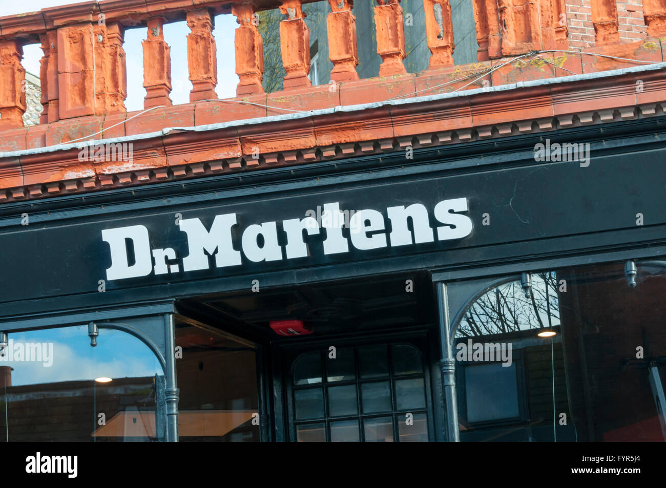 Dr Martens shop in Brighton. Stock Photo
