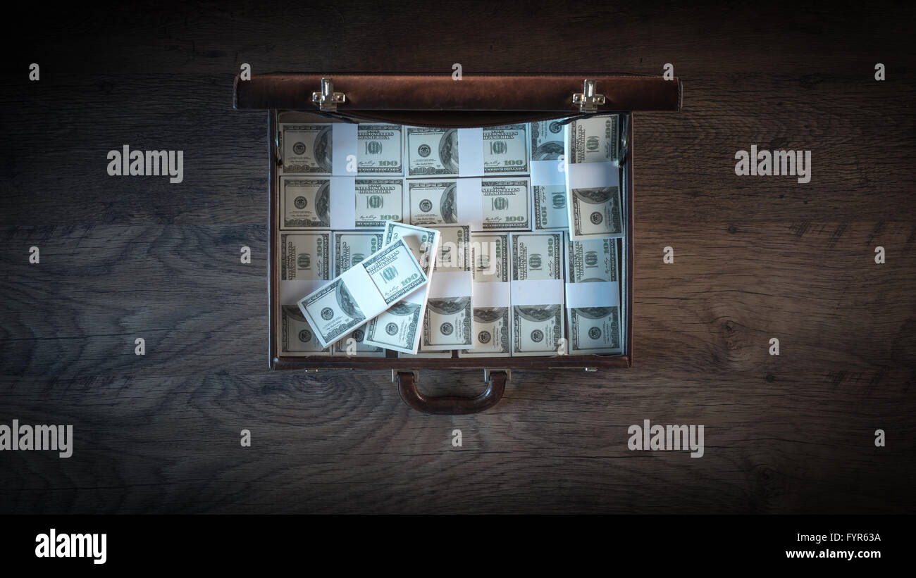 Briefcase Money High Resolution Stock Photography and Images Alamy