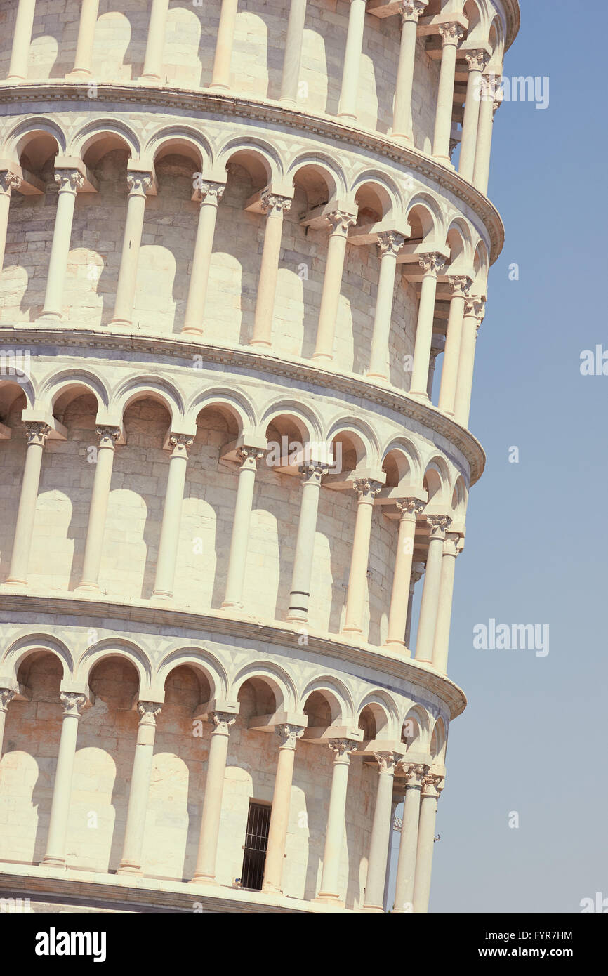 Leaning Tower of Pisa Tuscany Italy Europe Stock Photo