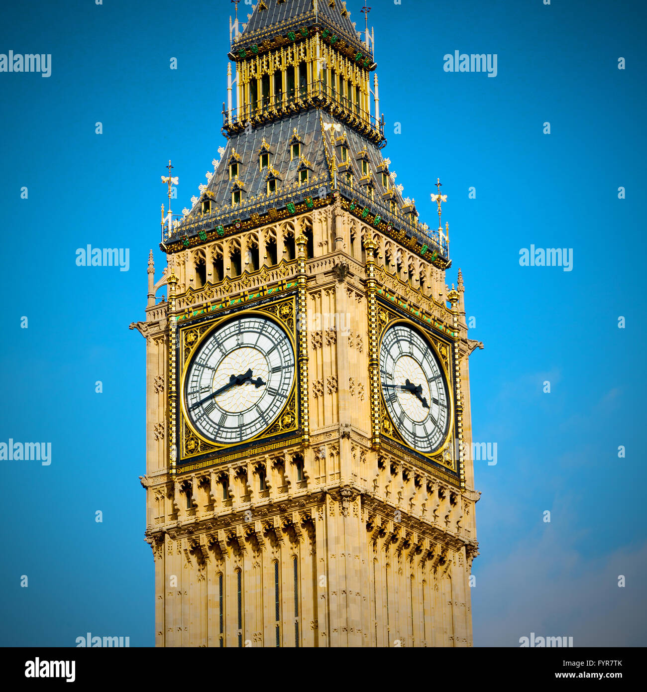 london big ben and historical old construction england  aged city Stock Photo