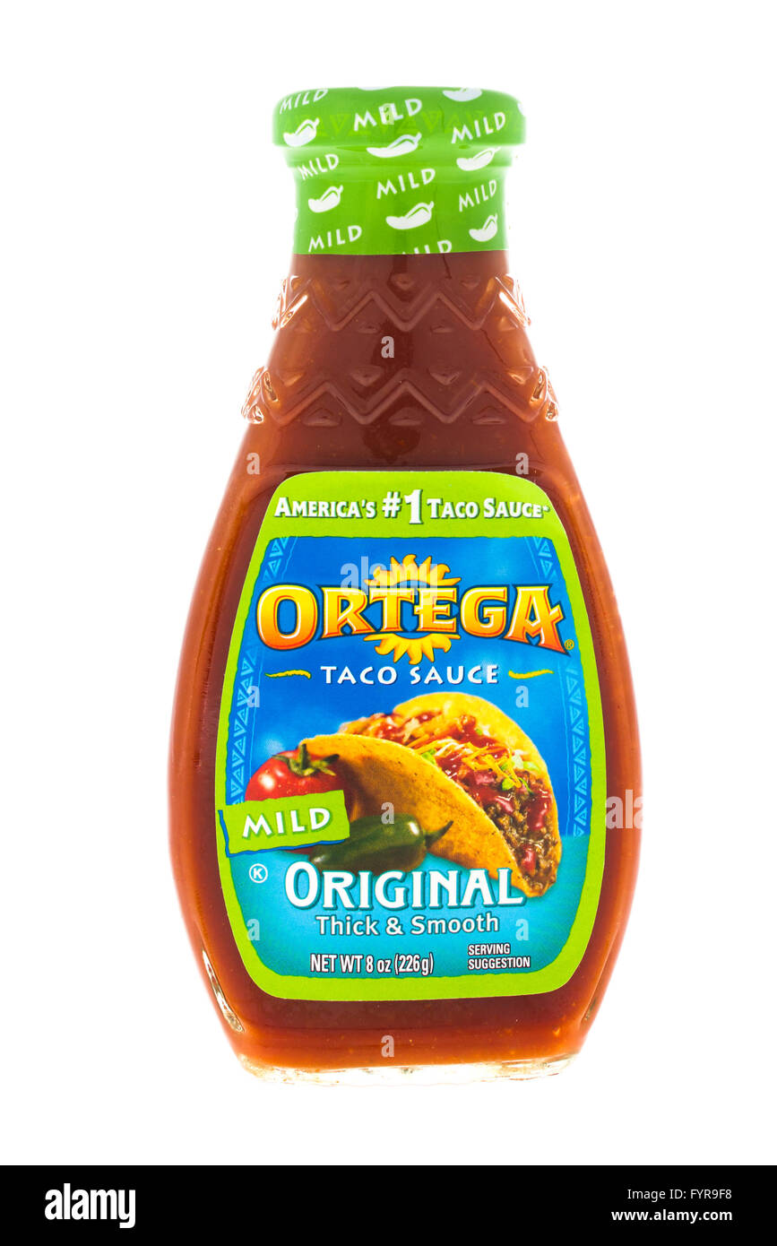 Winneconne, WI 4 February 2015 Ortega Mild Taco Sauce created in