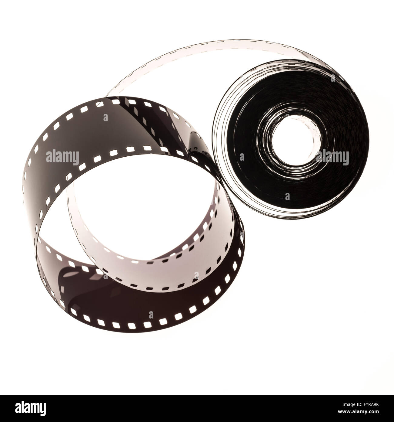 Film reel cutout hi-res stock photography and images - Alamy