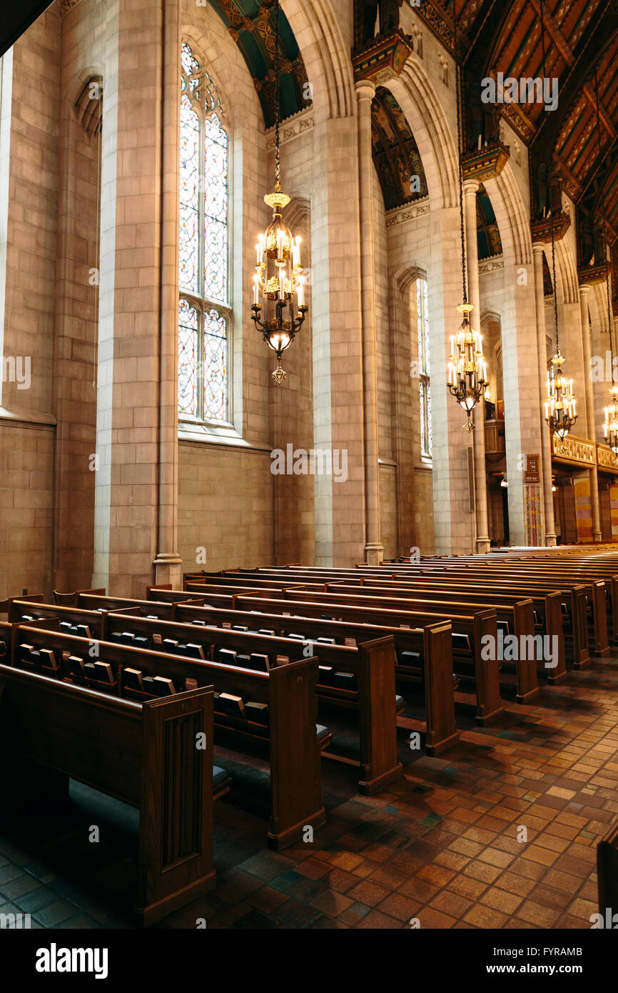The interior of the Fourth Presbyterian Church is a famous piece of ... The interior of the Fourth Presbyterian Church is a famous piece of ...