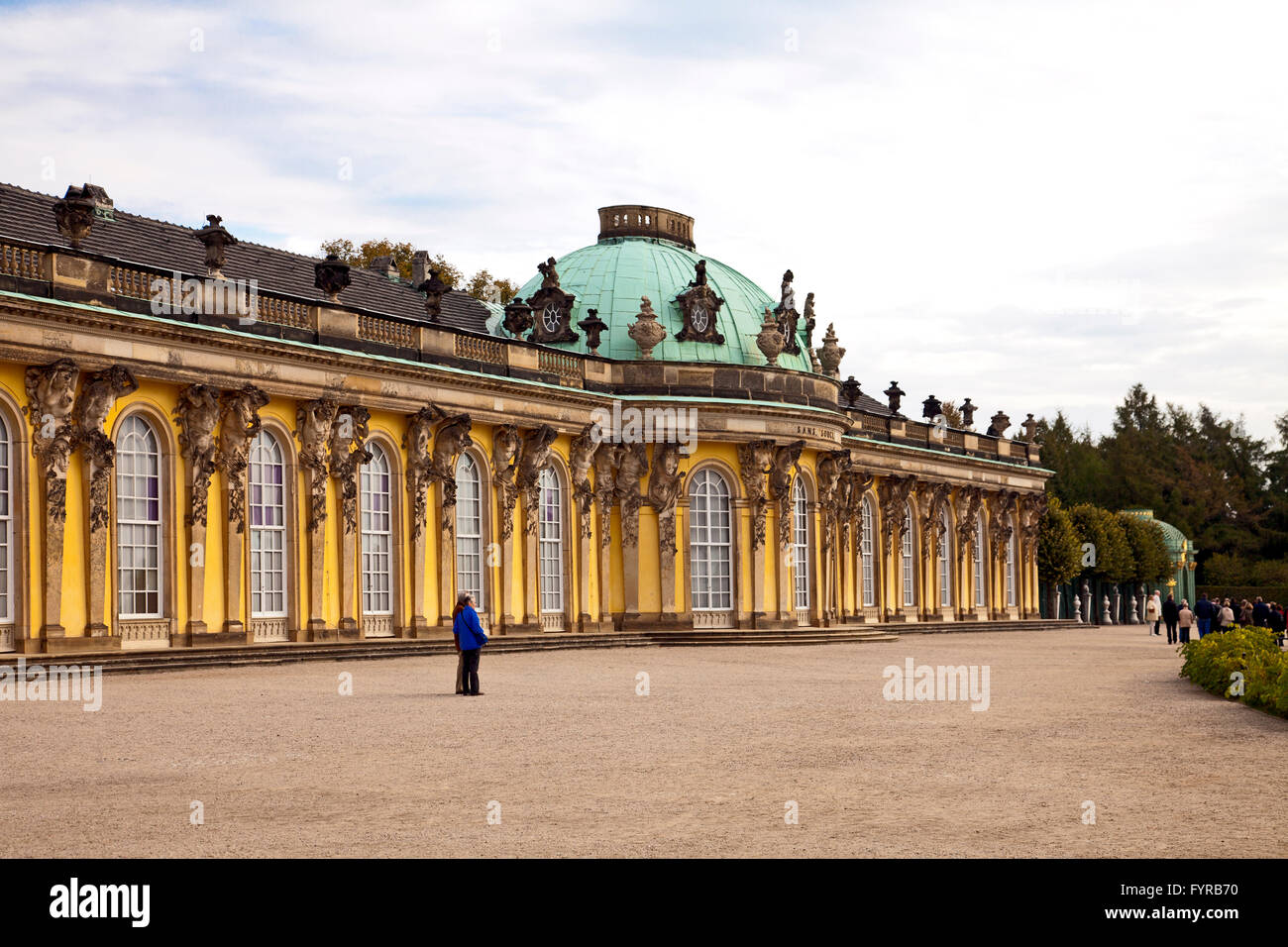 Sans Souci Palace, Potsdam, Germany Stock Photo