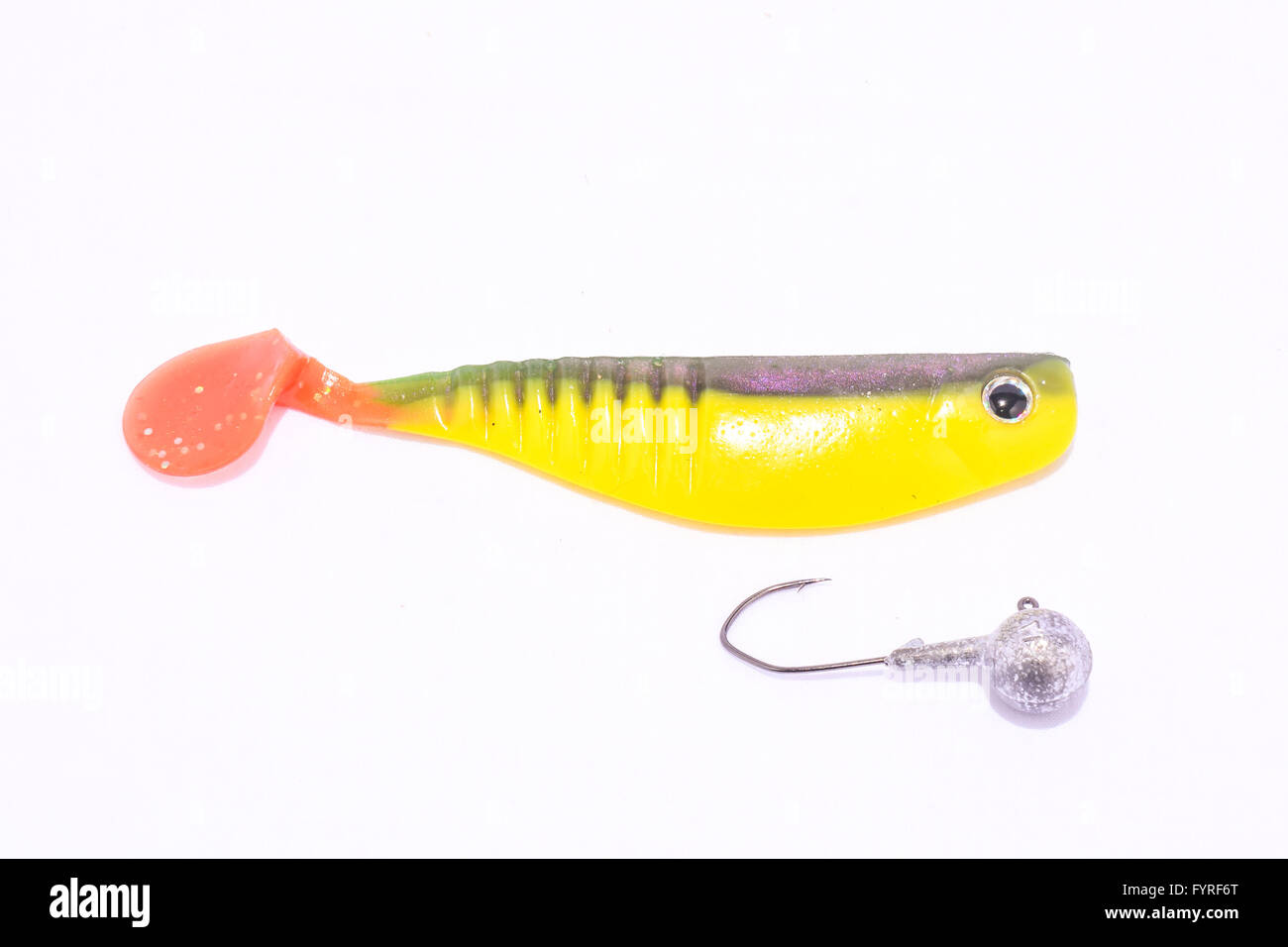 Classic Colored Fishing Lure Stock Photo Alamy