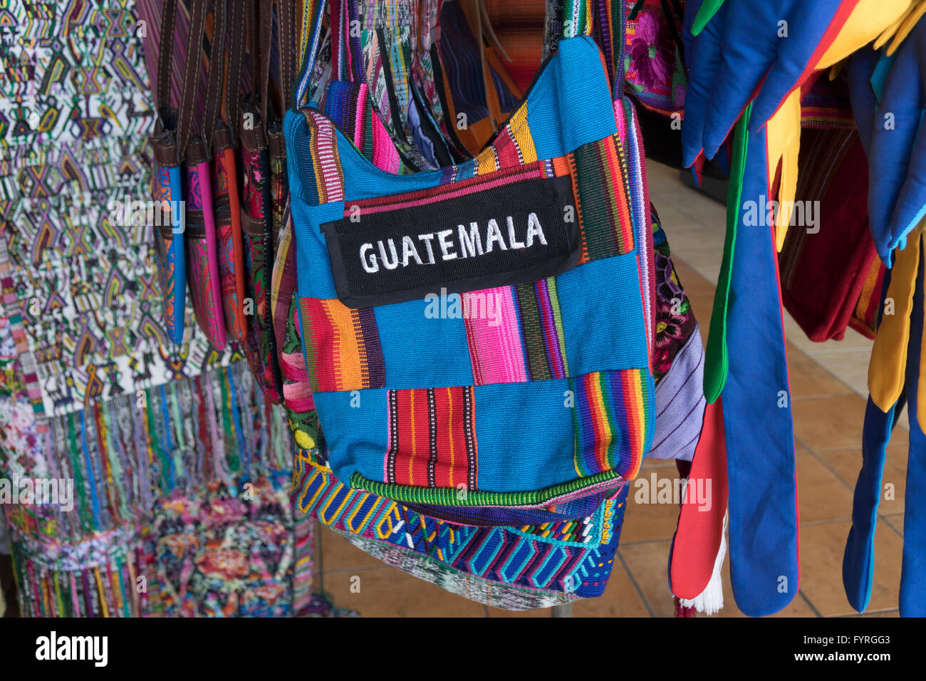 Souvenir Tourist Handbag Purse With Guatemala Branding For Sale At A