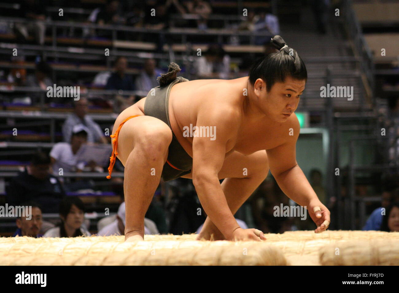 The 21st Tenkaichi Budokai II: It's Them! The Strongest Sixteen - Page 2 Sumo-wrestler-in-japan-in-starting-position-FYRJ7D
