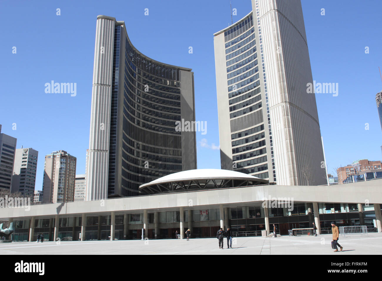 Toronto City Hall in Ontario,Canada. Stock Photo