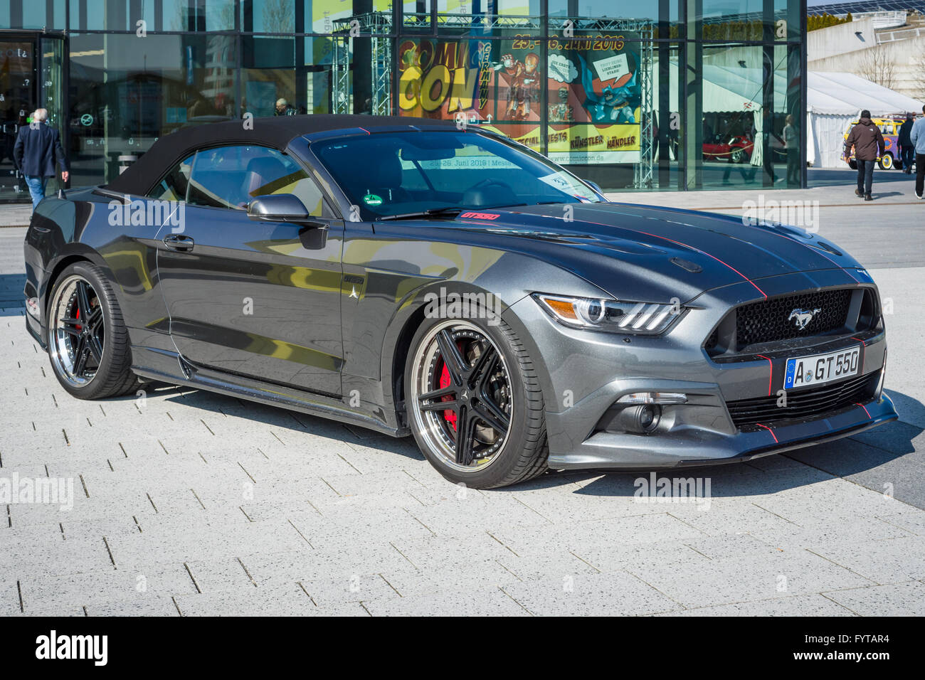 Muscle car Ford Mustang GT 550 Aero Edition, 2016. Stock Photo