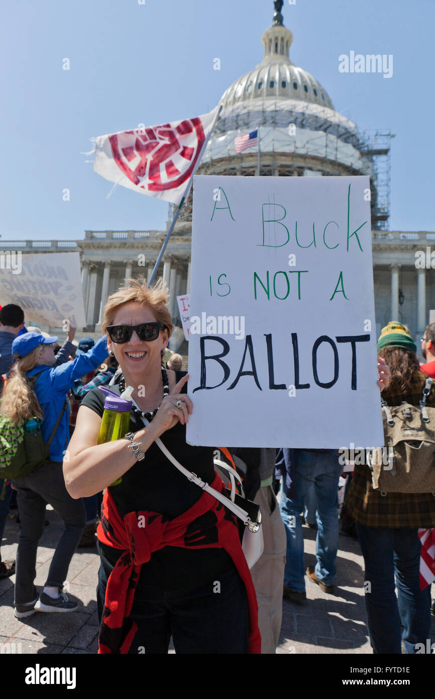 Democracy Spring Democracy awakening protester hi-res stock photography and images - Alamy
