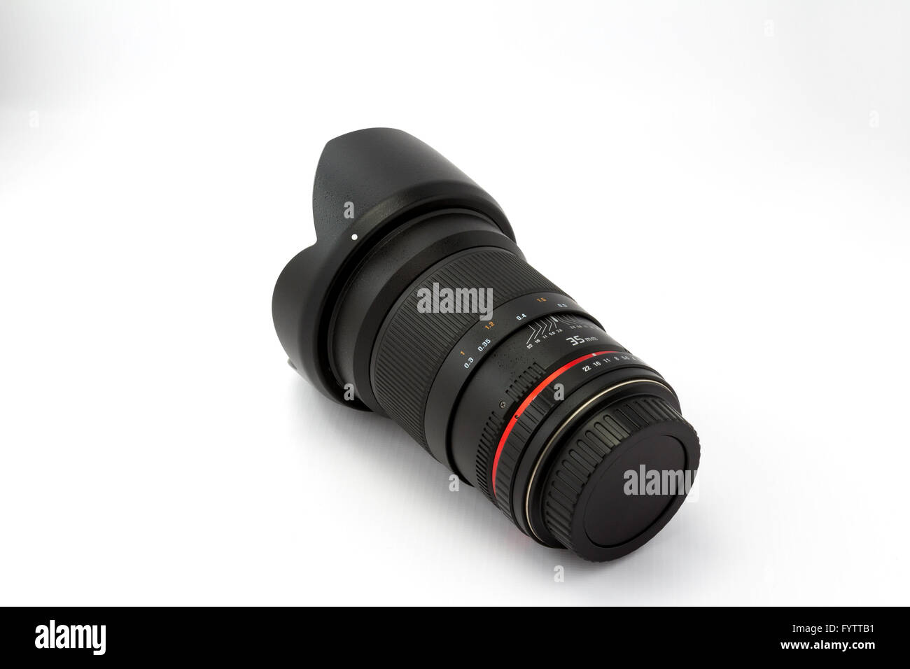 Lens for SLR camera Stock Photo