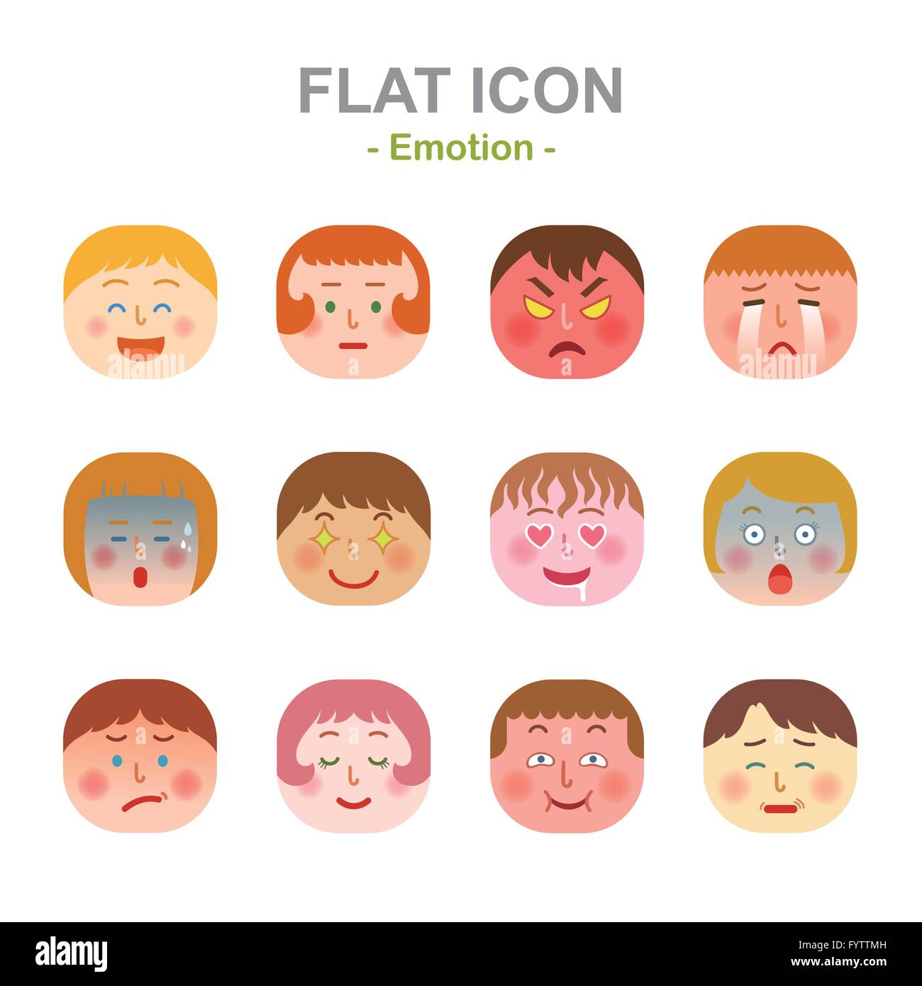 Flat icon 009 Stock Vector Image & Art - Alamy