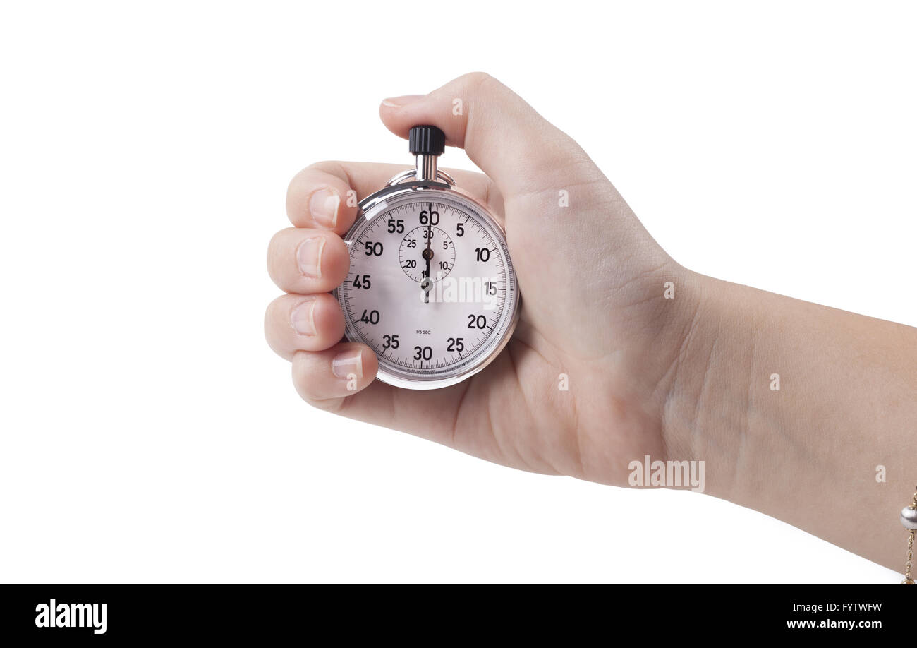 One Minute Stopwatch High Resolution Stock Photography and Images Alamy