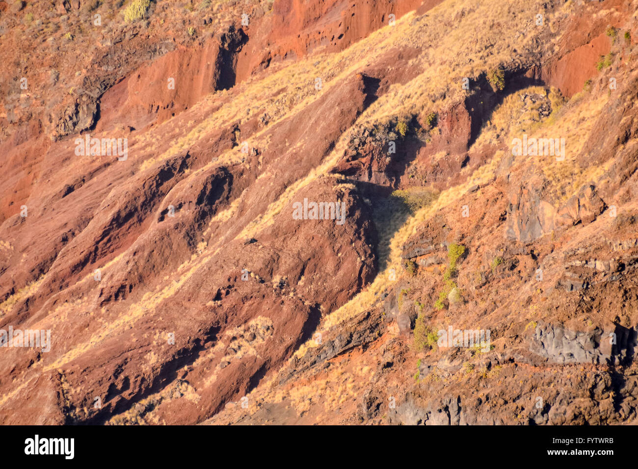 Basaltic Rock Texture Stock Photo Alamy