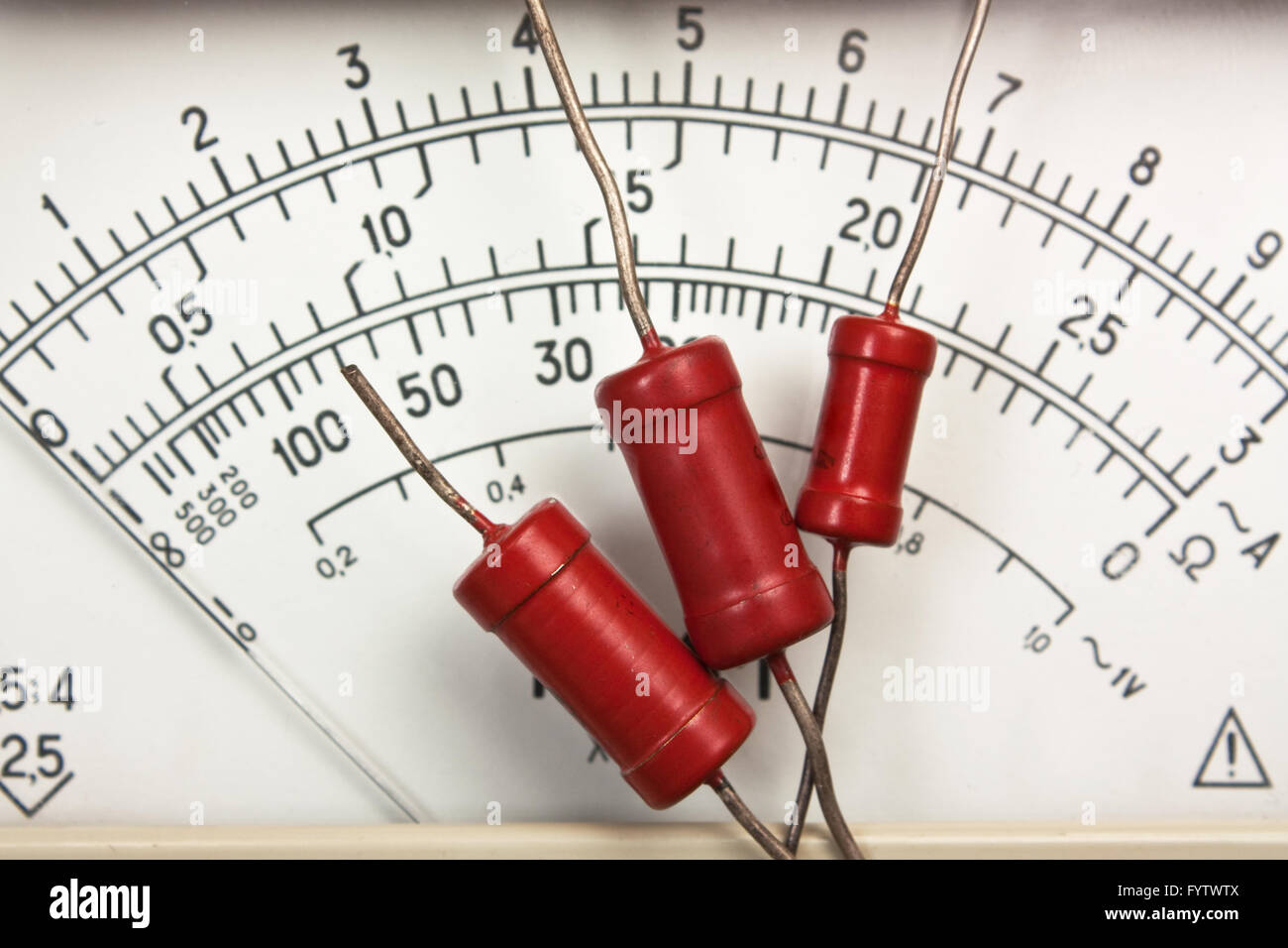 old analog multimeter Stock Photo Alamy