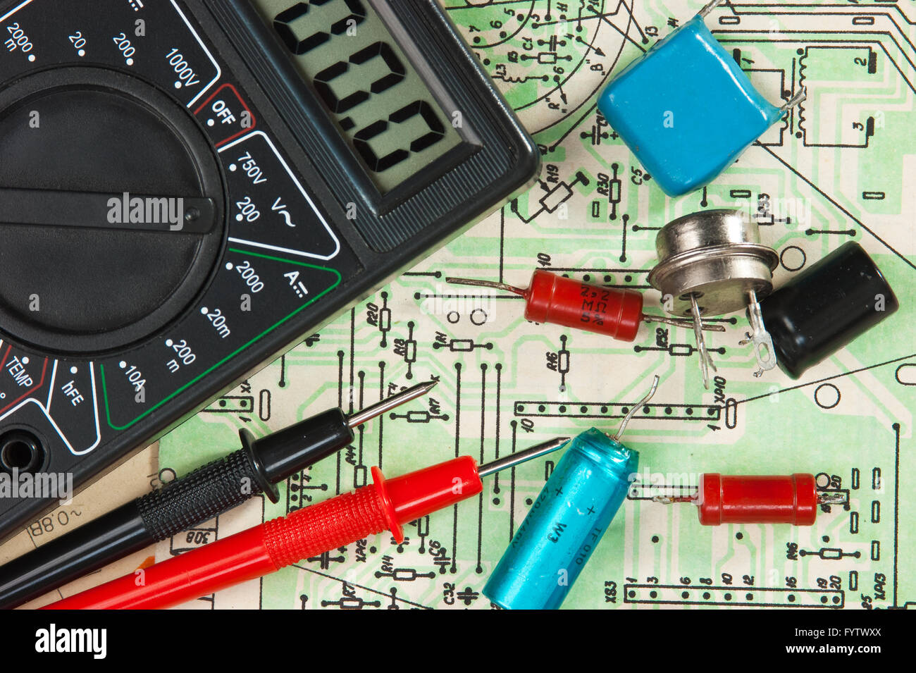 Electronic circuit project hi-res stock photography and images - Alamy