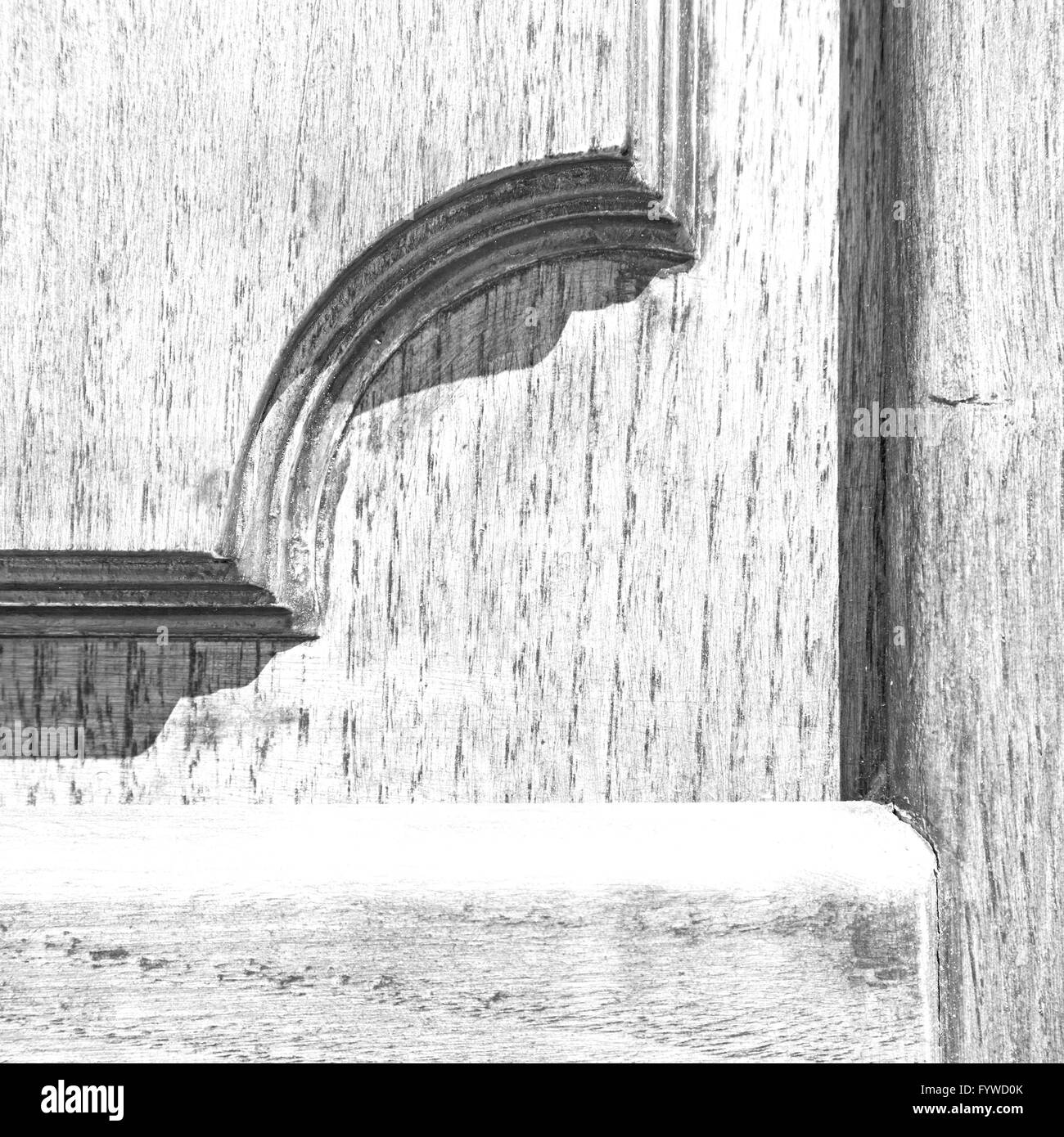 texture of a brown old door in italy europe Stock Photo - Alamy
