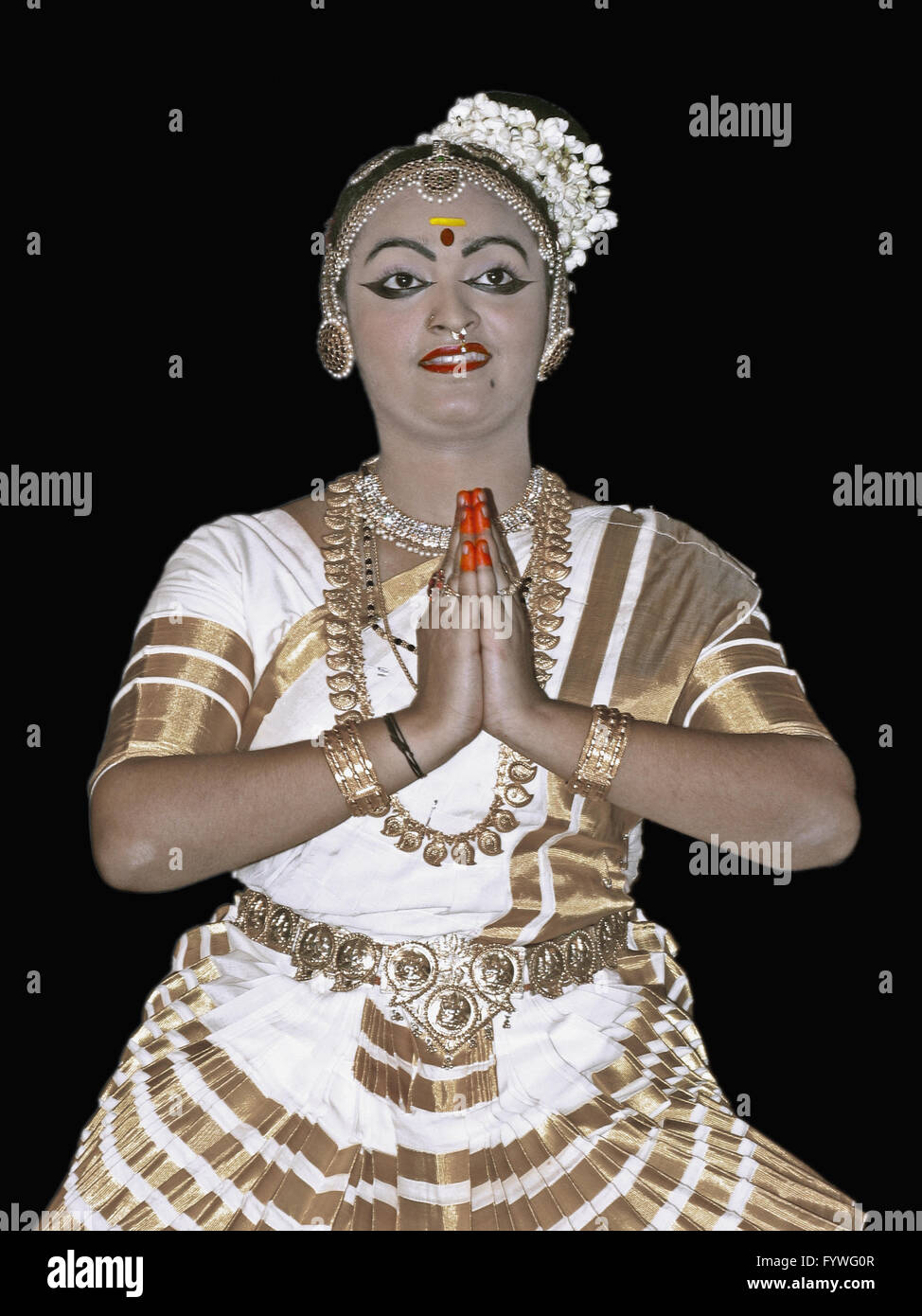 Mohiniyattam hi-res stock photography and images - Alamy