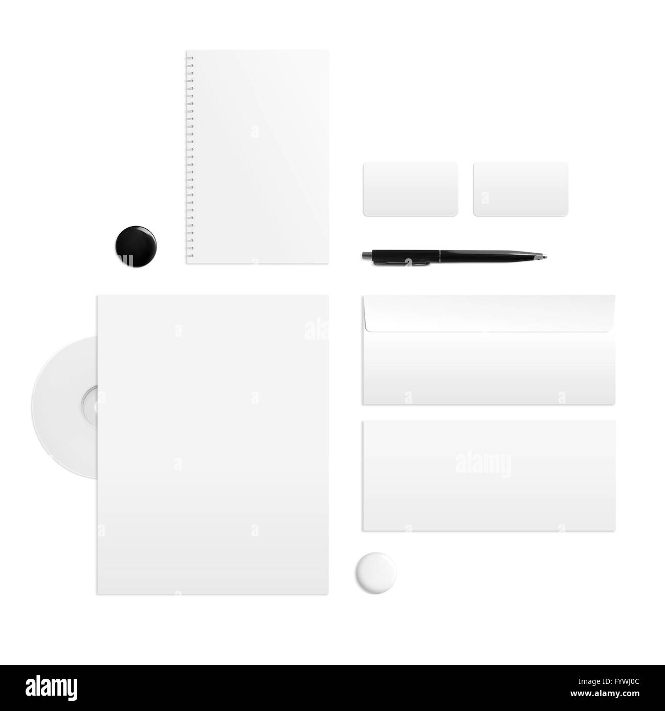 Branding identity Stock Photo