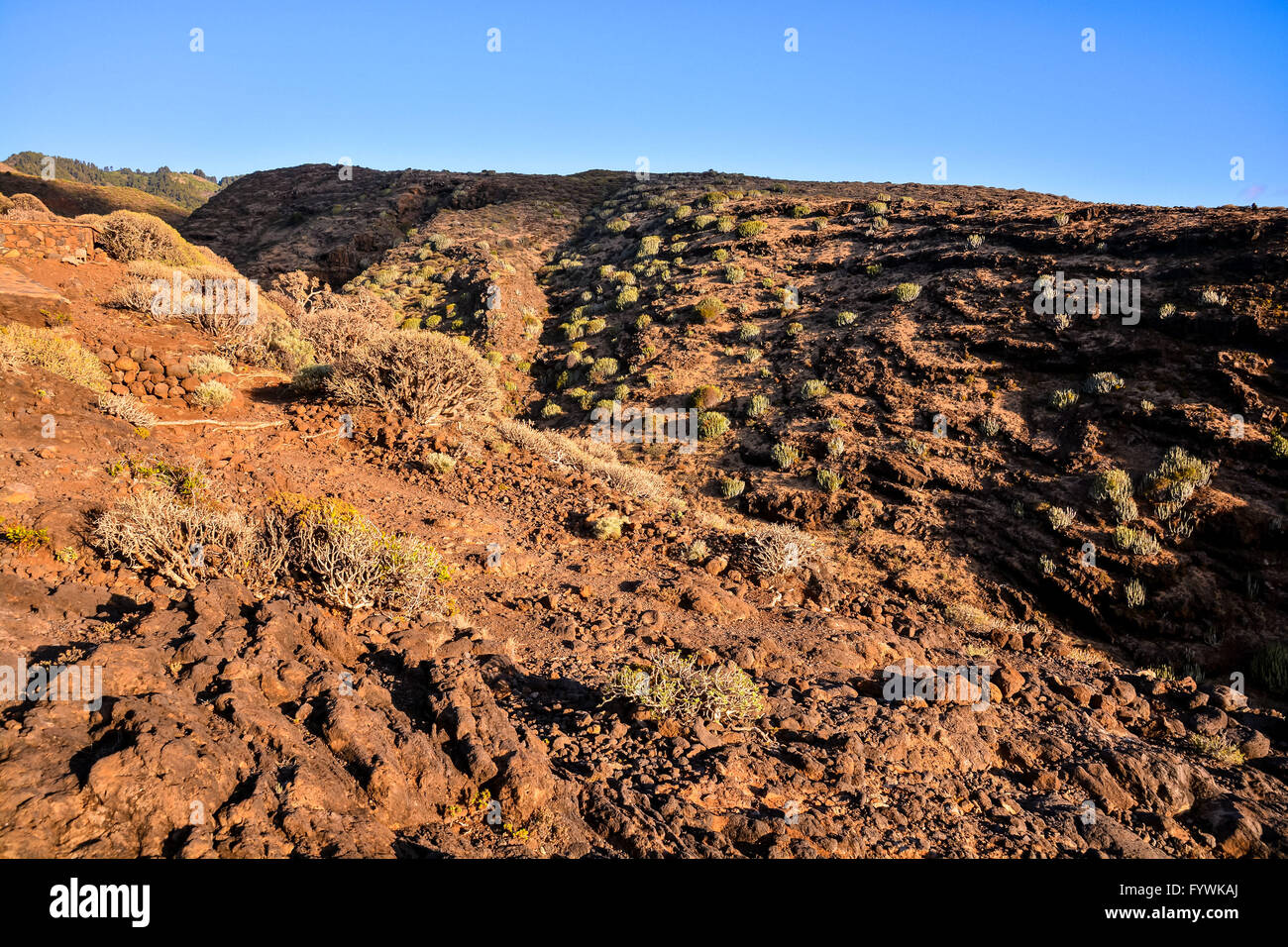 Volcanic Basaltic Rock Formation Stock Photo Alamy