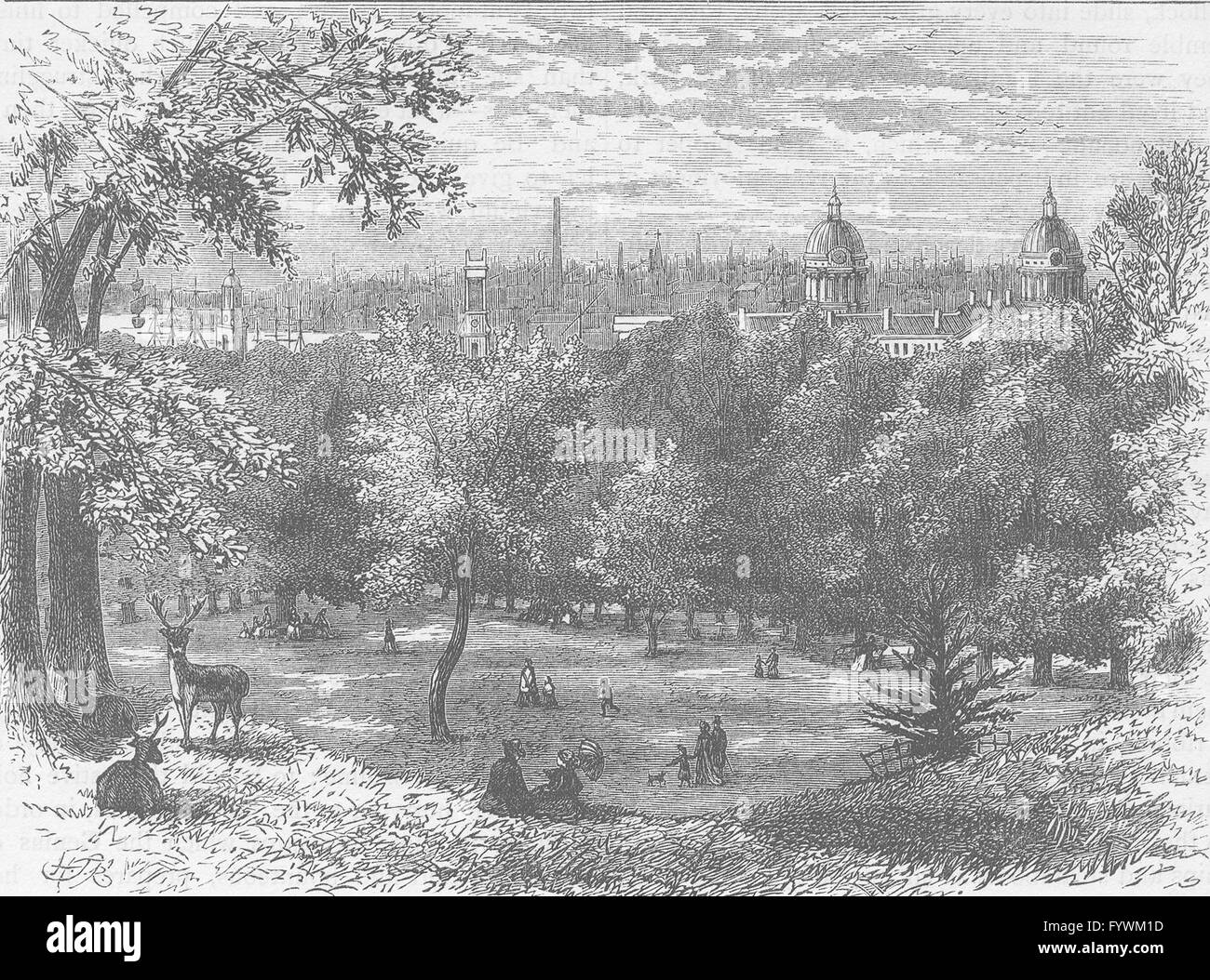 Royal observatory greenwich view hi-res stock photography and images ...