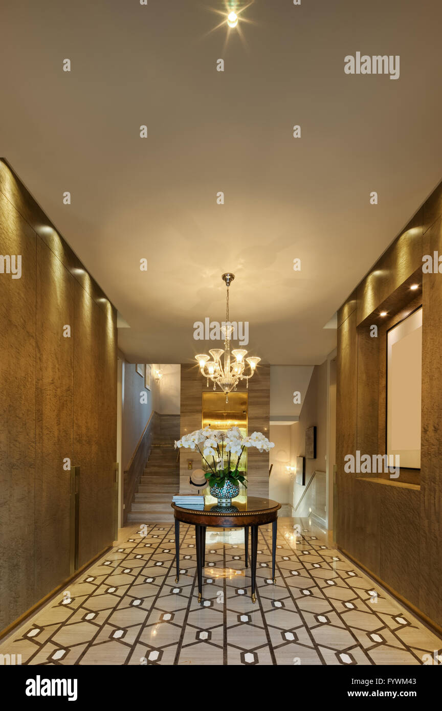 interior of modern entrance hall Stock Photo - Alamy