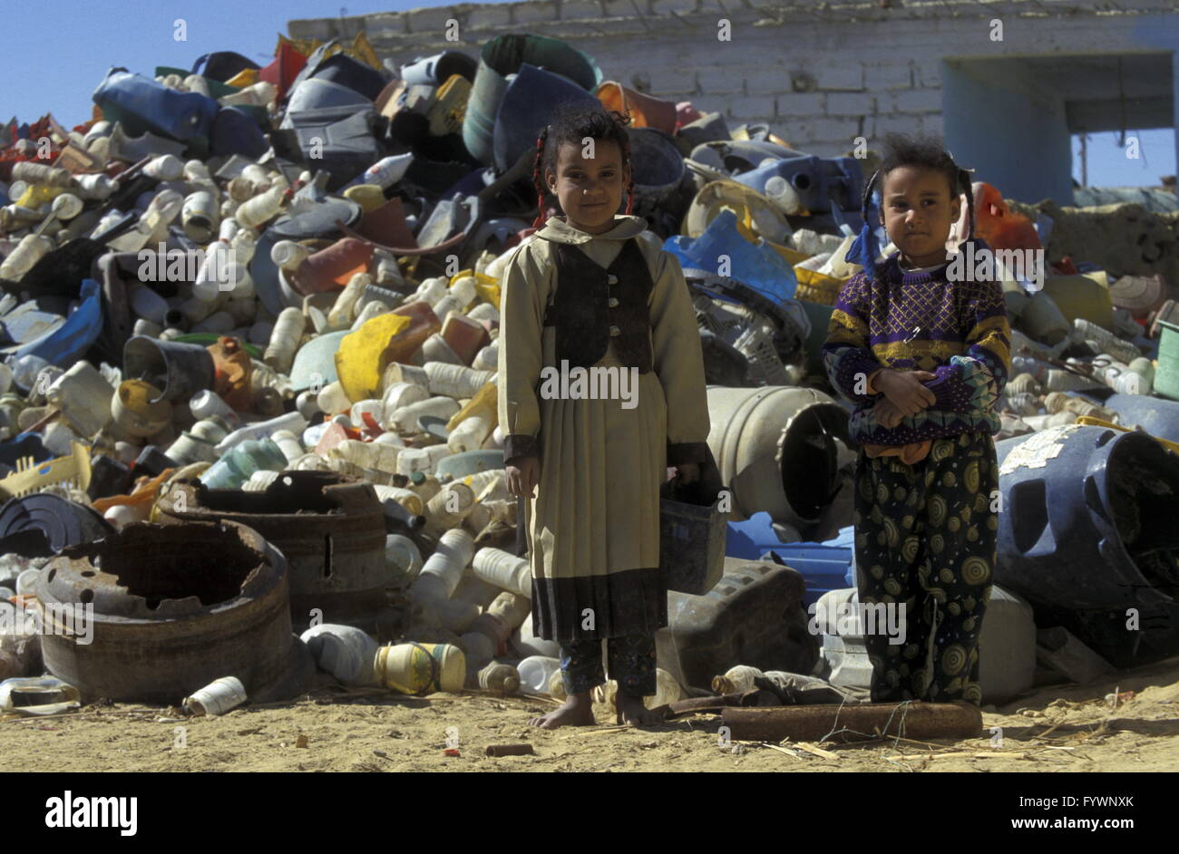 AFRICA EGYPT CAIRO CITY PLASTIC RECYCLING Stock Photo Alamy