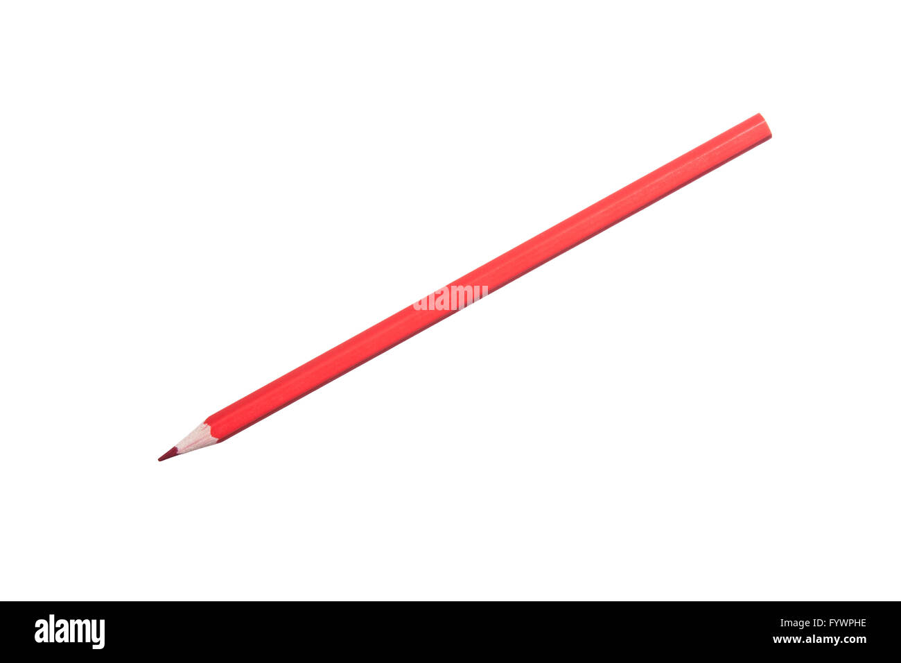Single red drawing pencil hires stock photography and images Alamy