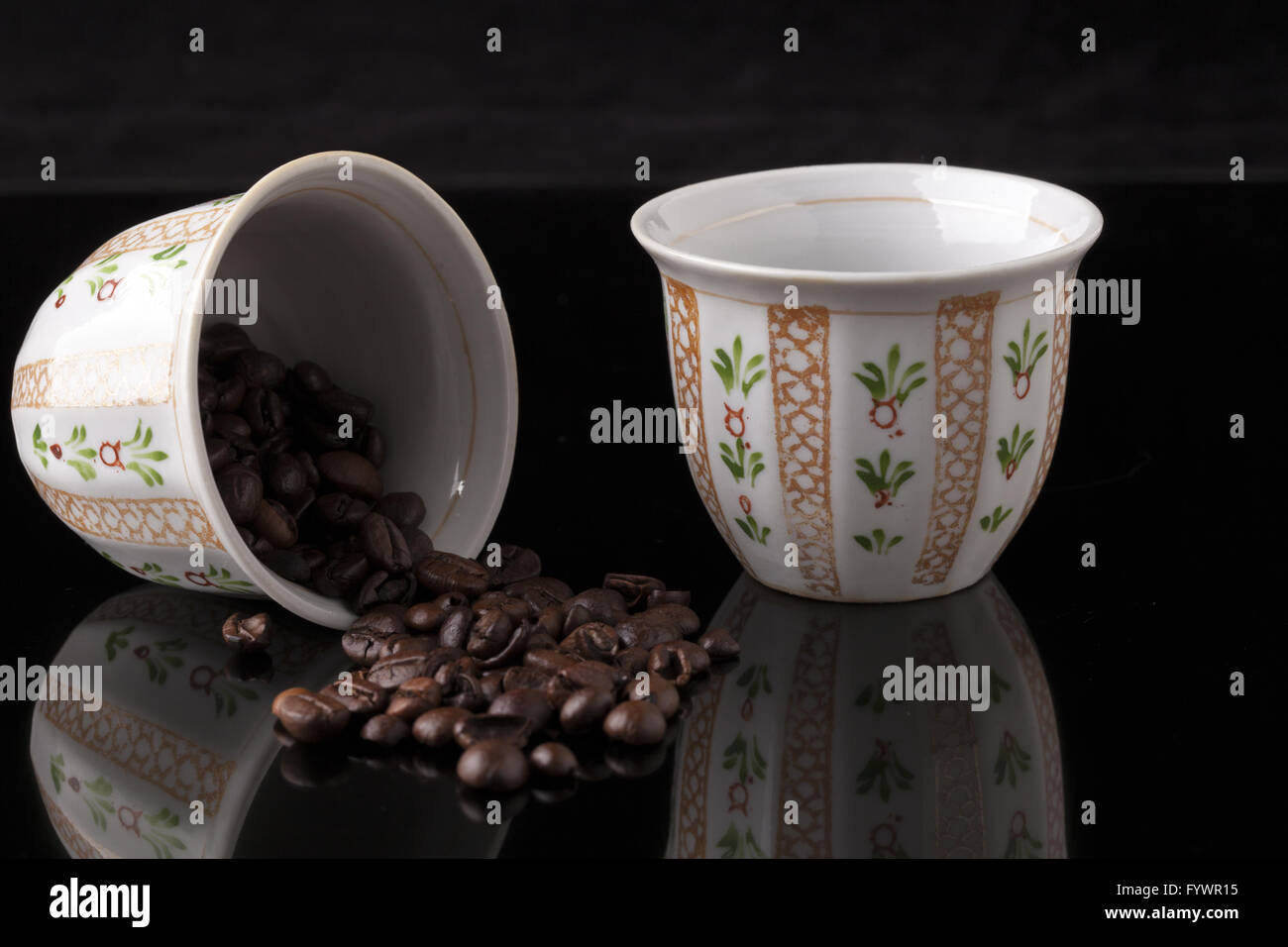 Traditional Coffee Cups Stock Photo - Alamy