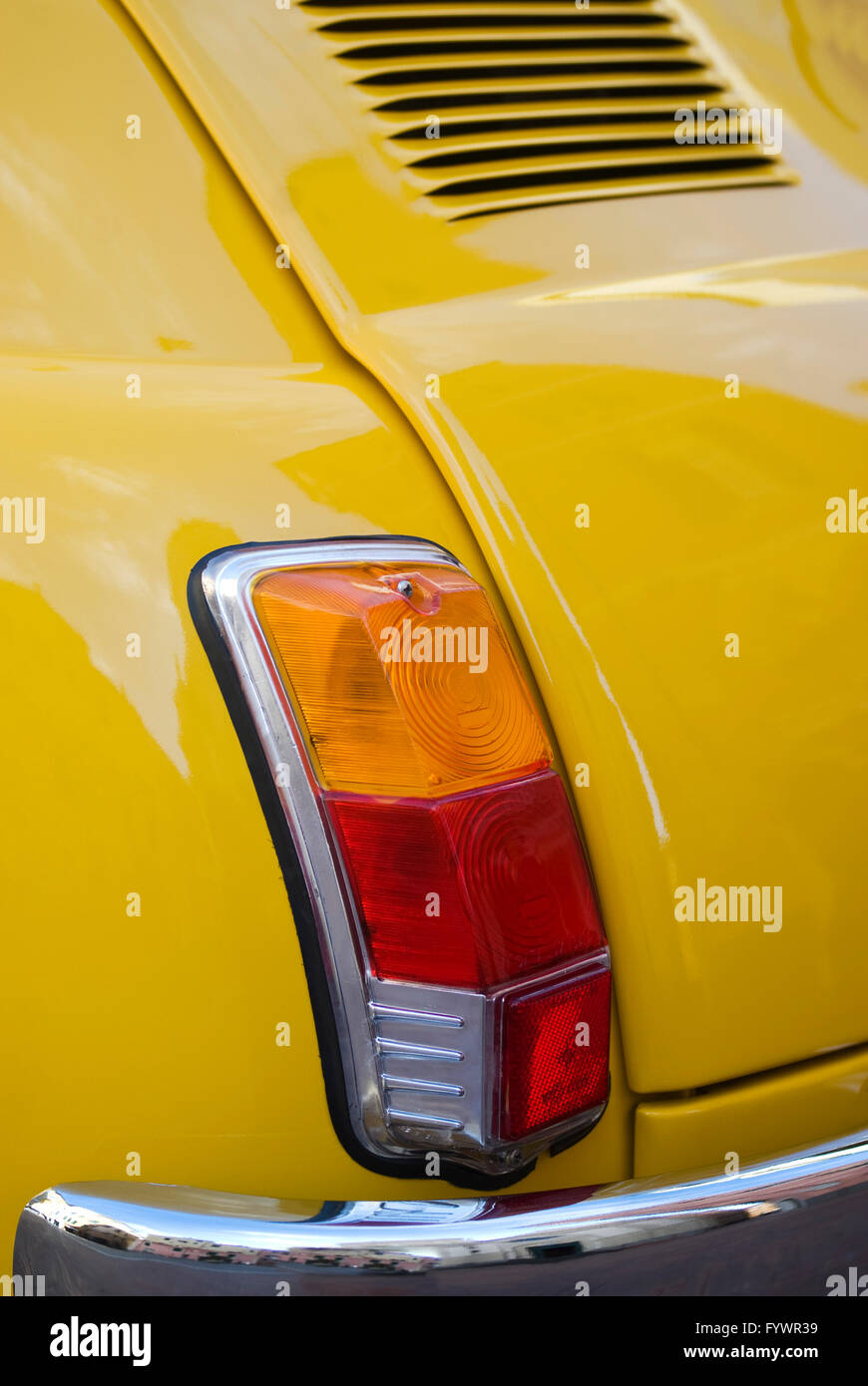 Classic car detail Stock Photo Alamy