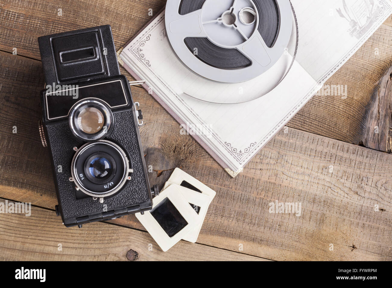 Old Film Roll Stock Photo Alamy