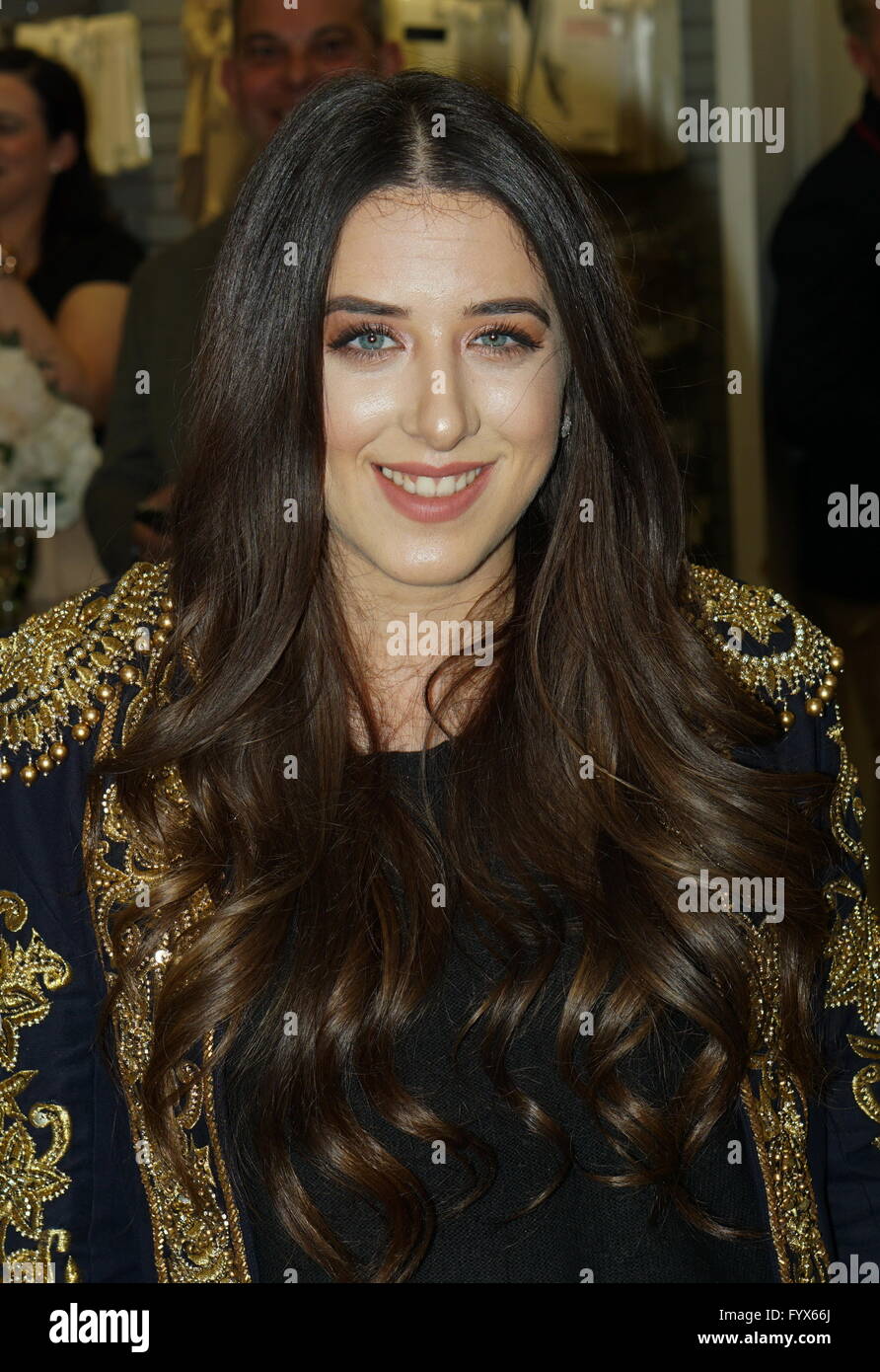 London, UK. 28th April, 2016. Ella Jade attend the Kimberly Wyatt