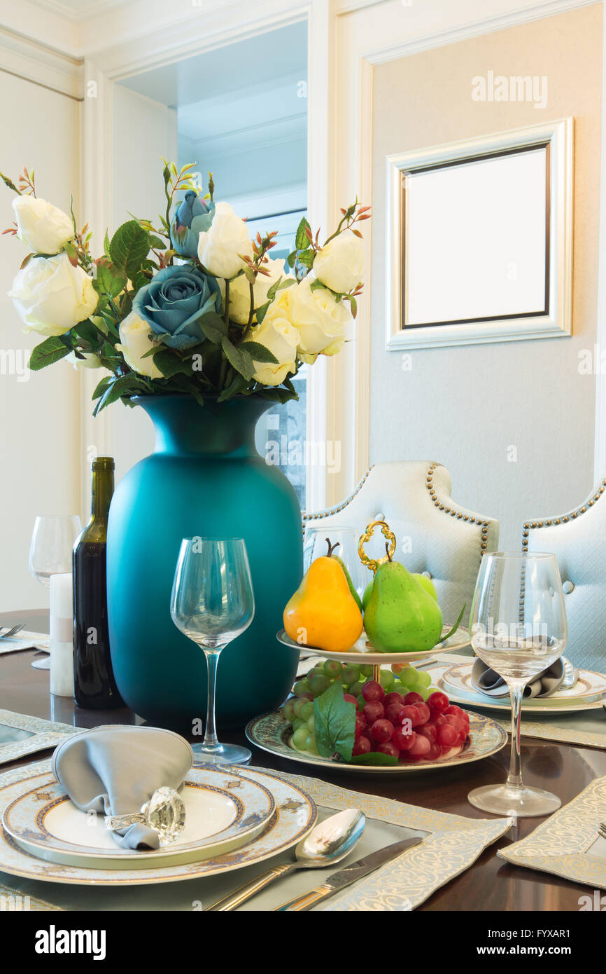 interior of modern dining room Stock Photo - Alamy