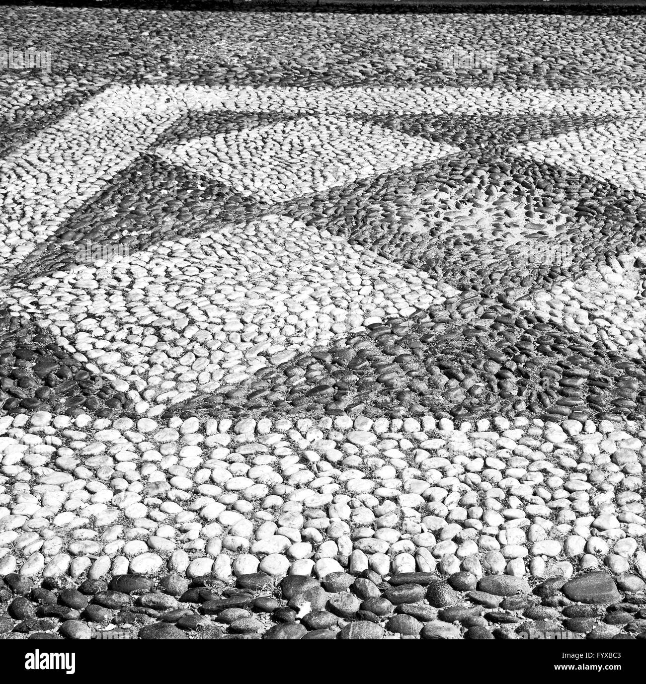 brick in italy old wall and texture material the background Stock Photo