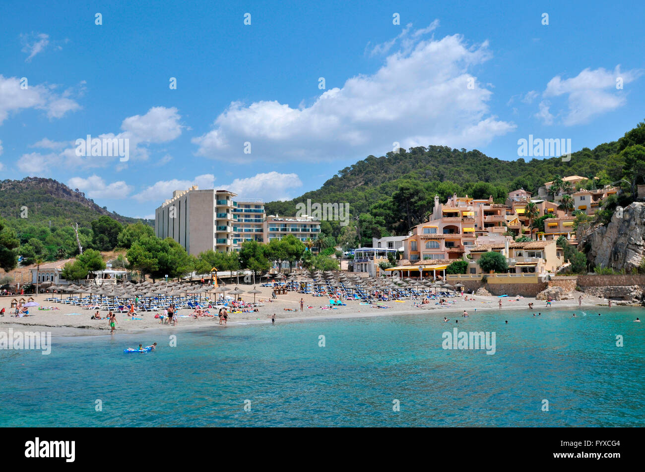 Camp de Mar, Mallorca, Spain Stock Photo