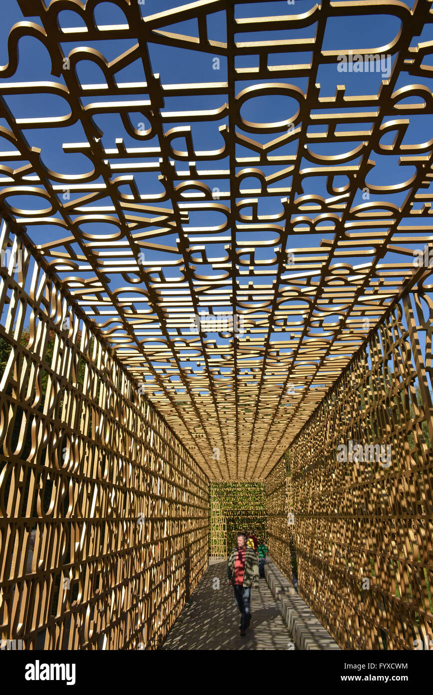 Aisle, ambulatory, Christian Garden, Erholungspark Marzahn, Gardens of