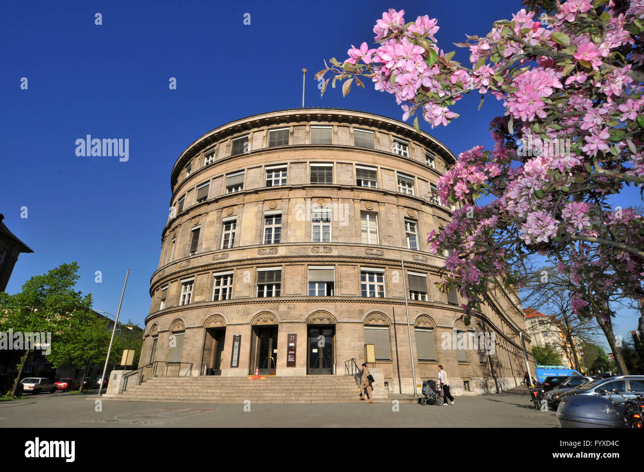 Senate administration for justice, Salzburger Strasse, Schoneberg, Tempelhof-Schoneberg, Berlin, Germany / Schöneberg, Tempelhof-Schöneberg Stock Photo