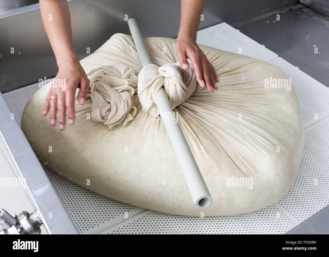 White Greek cheese Stock Photo - Alamy