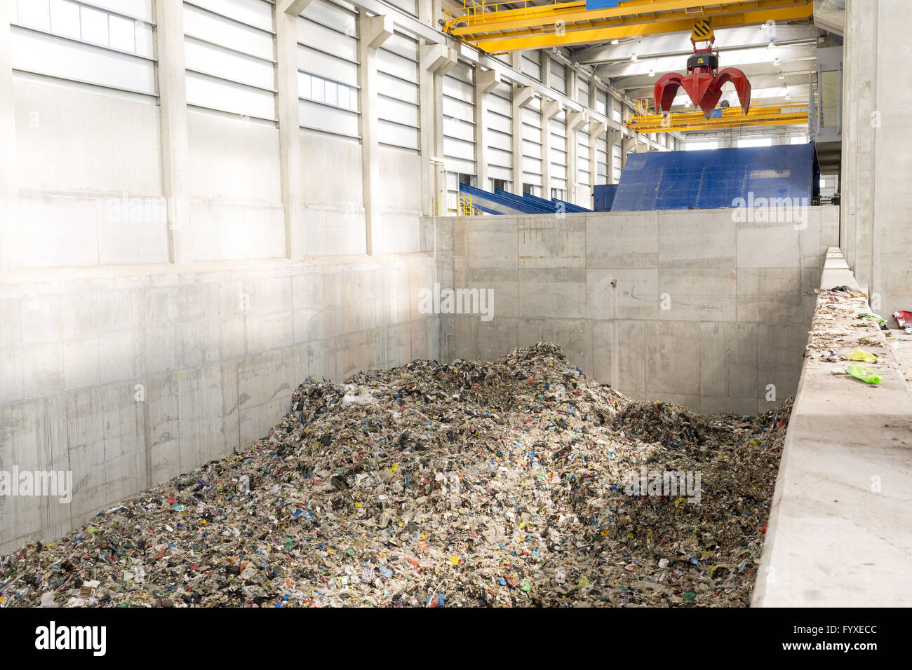 Waste management facility Stock Photo Alamy