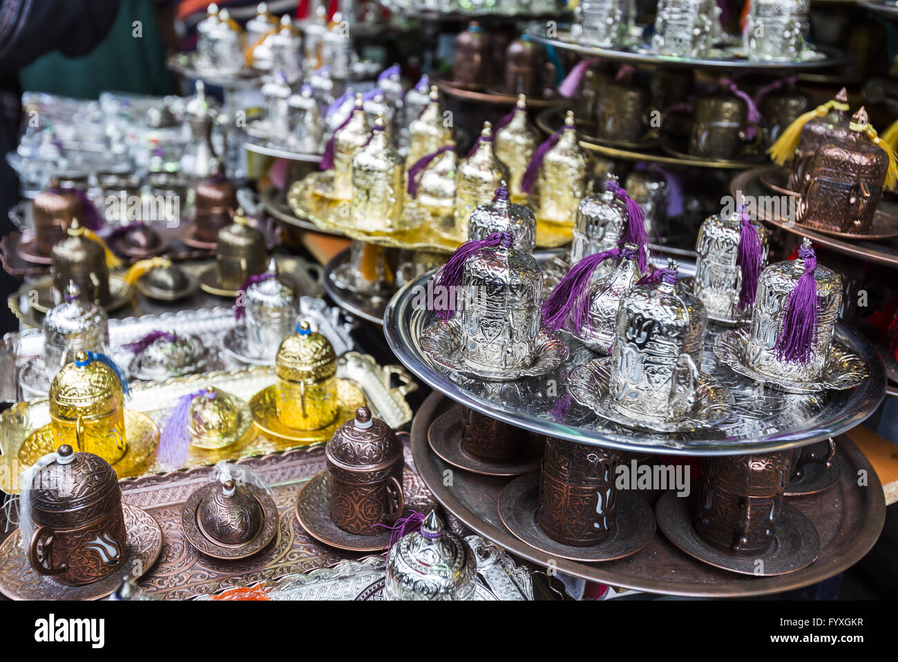 Arabic tea set hires stock photography and images Alamy