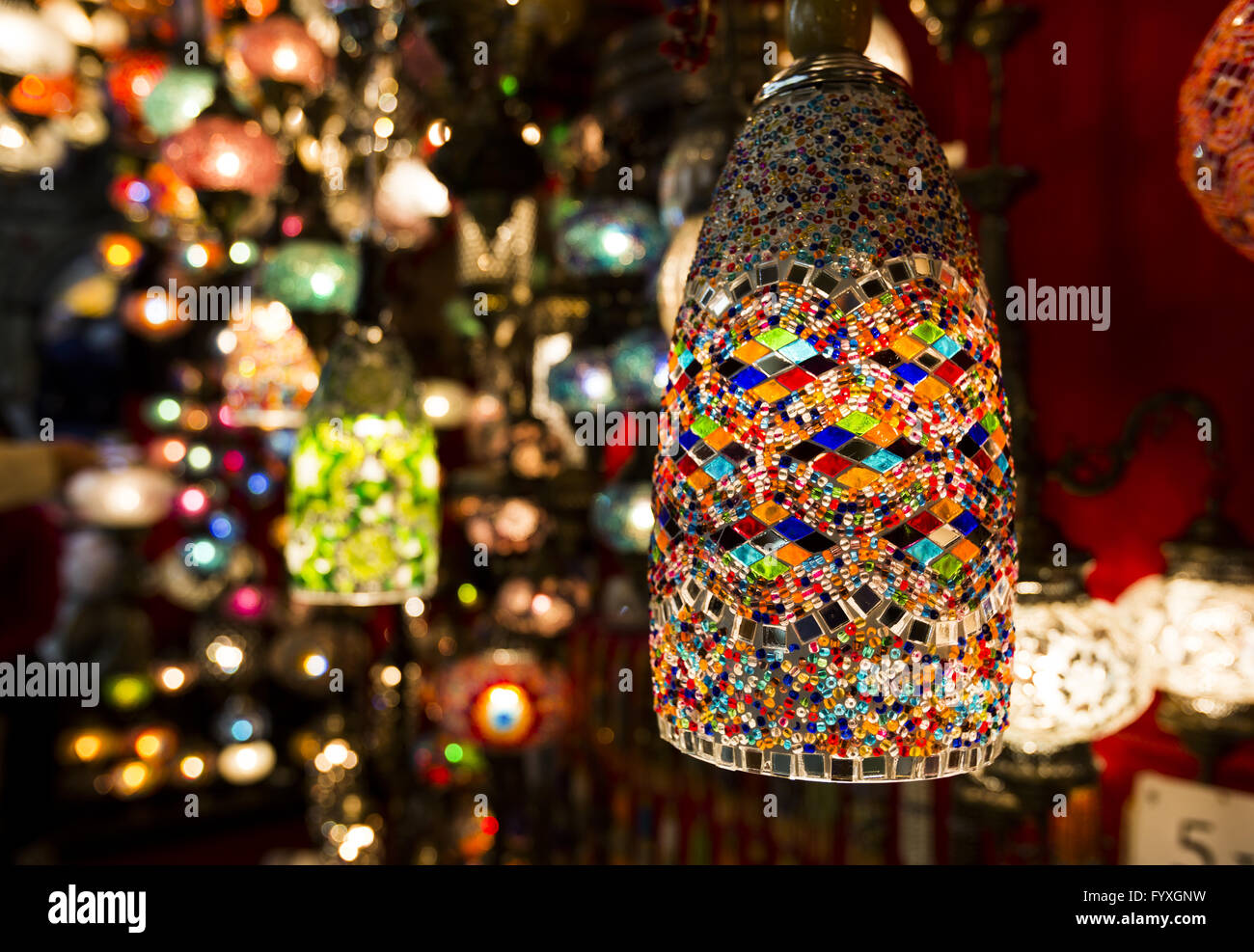 Middle eastern colored lanterns hi-res stock photography and images - Alamy