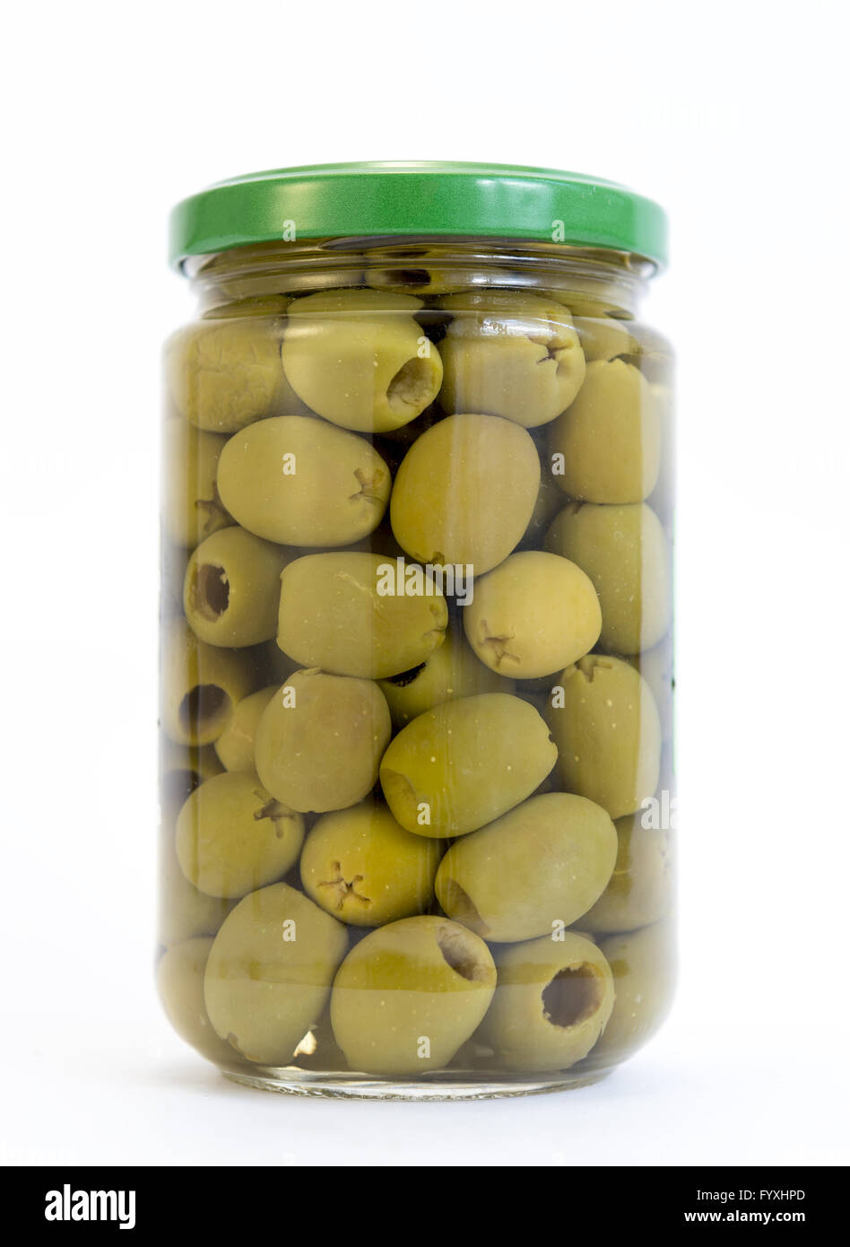 Download Green Olives Jar Stock Photo Alamy Yellowimages Mockups