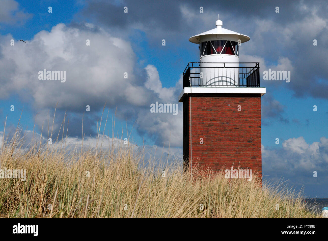 Lighthouse, Wyk auf Foehr, Schleswig-Holstein, Germany / Föhr Stock Photo