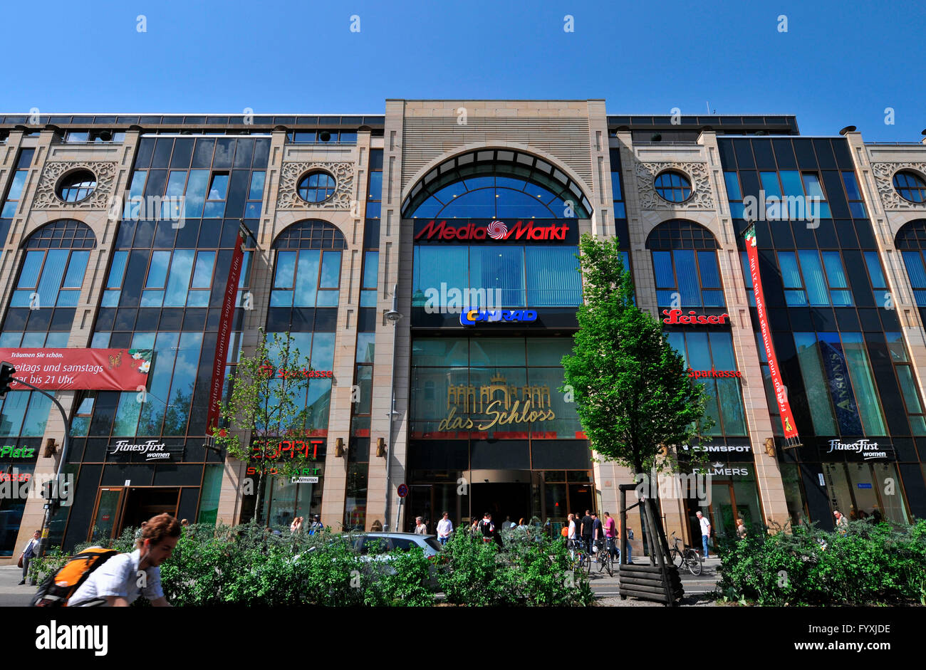 Shopping Centre Das Schloss, Schlossstrasse, Steglitz, Berlin, Germany Stock Photo