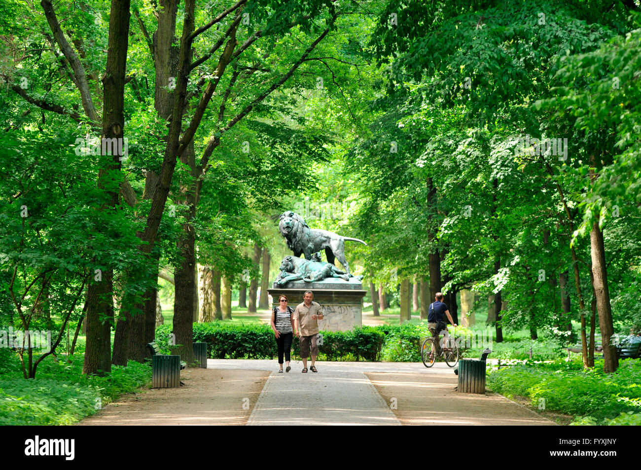 Ahornsteig, Park, Tiergarten, Berlin, Germany Stock Photo - Alamy