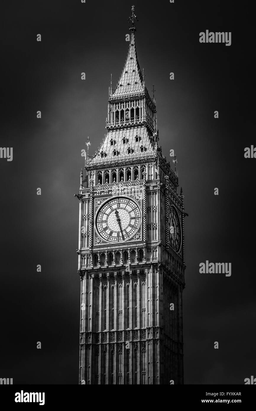 Big Ben in London, United Kingdom, Travel destination Stock Photo