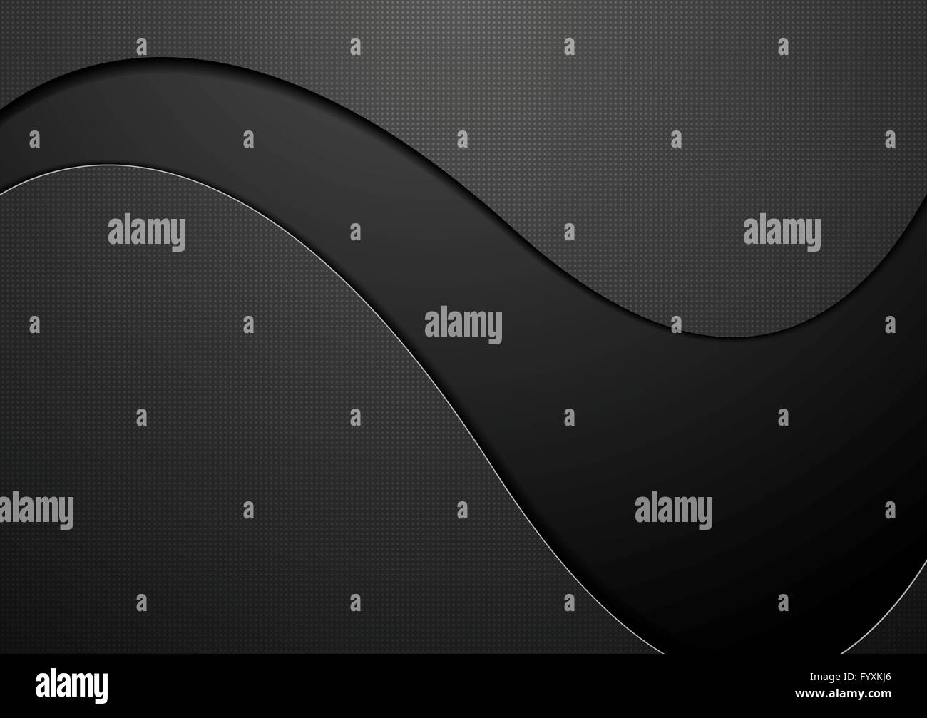 Black concept wavy background Stock Photo - Alamy