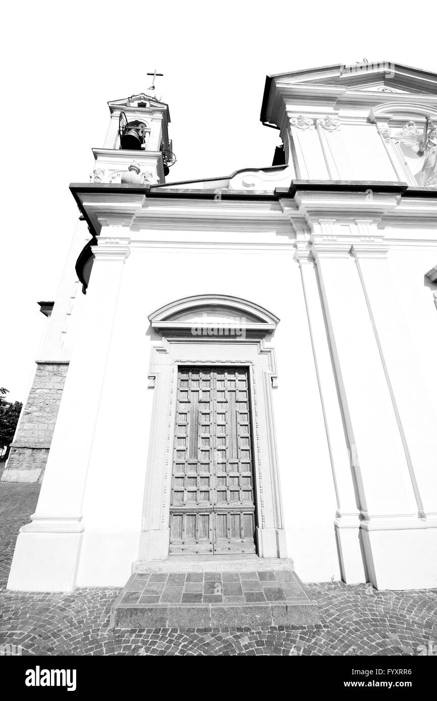 Marble italian bell tower Black and White Stock Photos & Images - Alamy