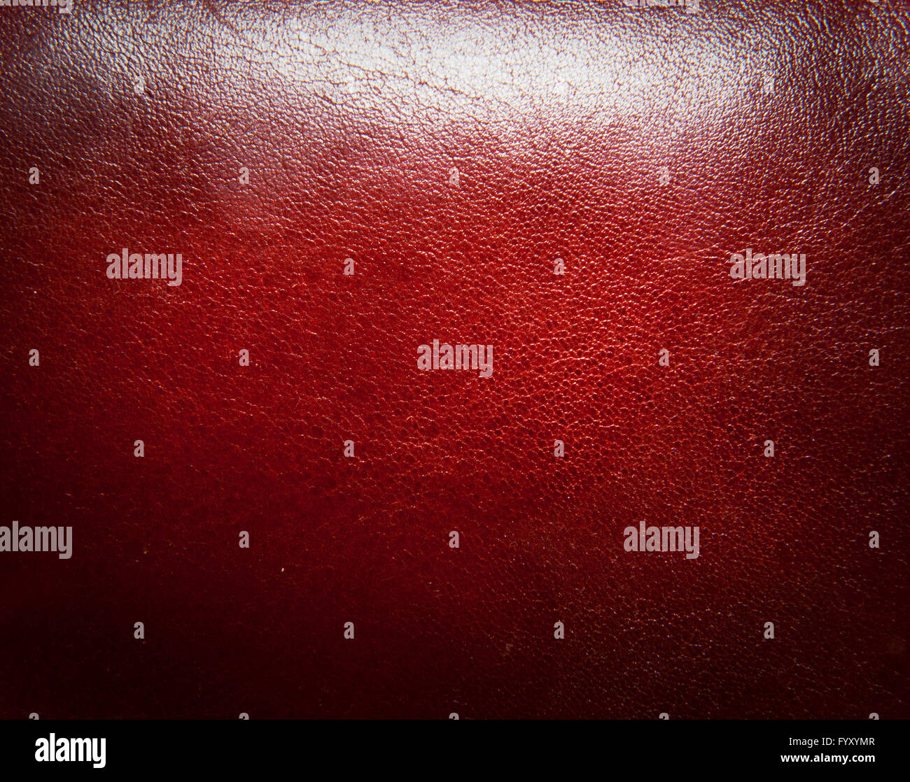 Red natural leather background Stock Photo