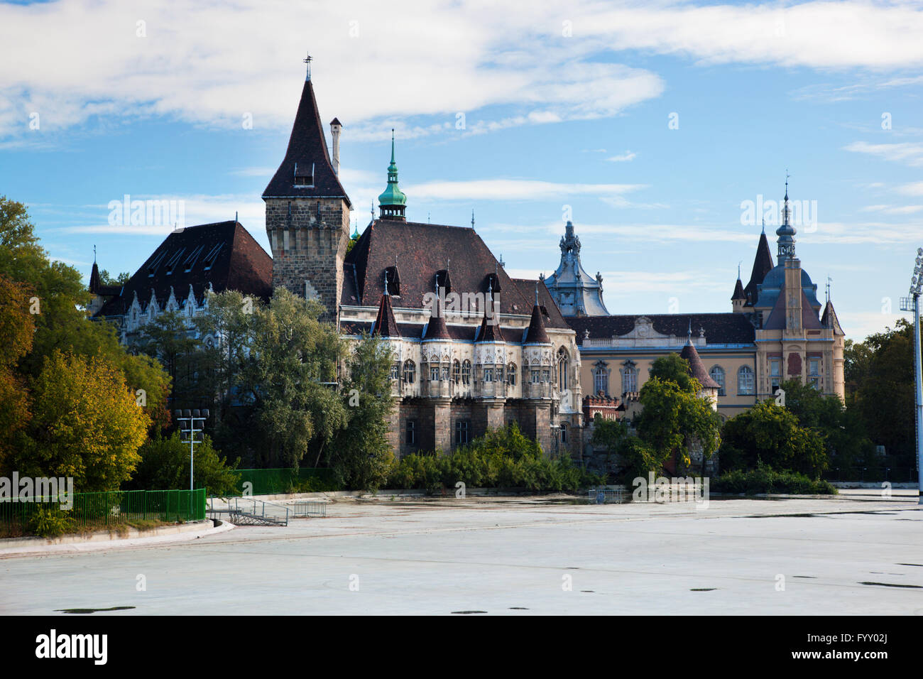 Vajdahunyad Castle, Budapest, Hungary Stock Photo